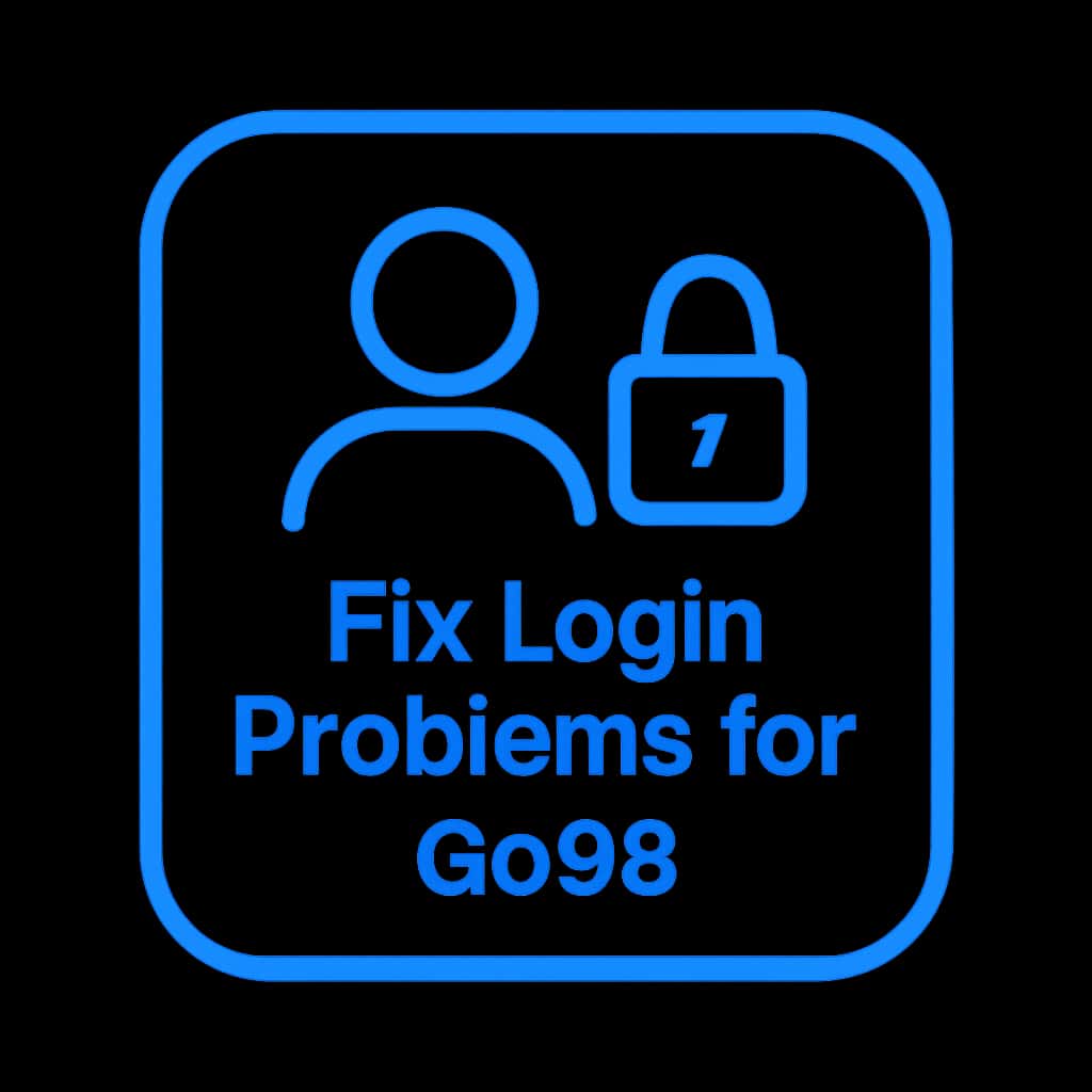 An icon representing help with Go88 login issues.