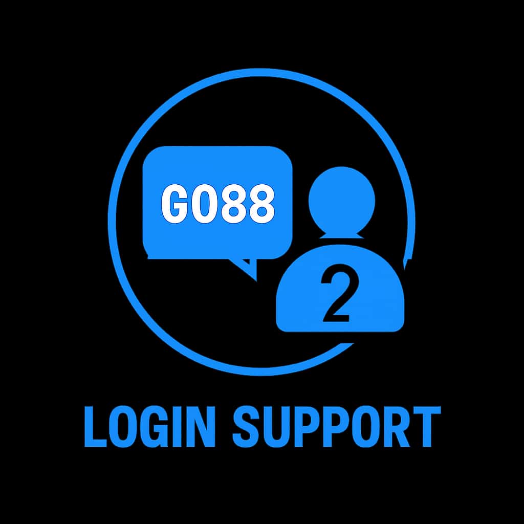 An icon representing Go88 Login Support assistance.