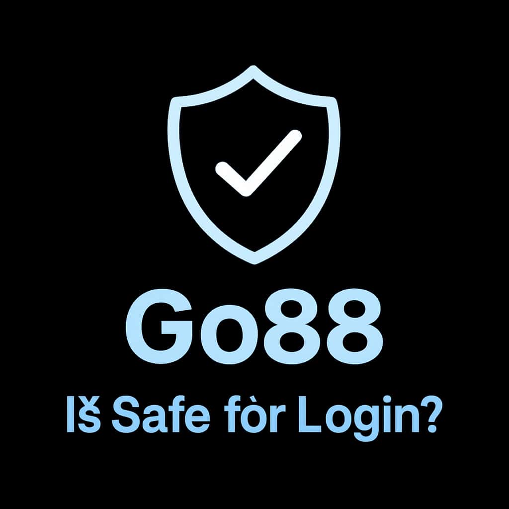 A professional badge symbolizing Go88 login safety.