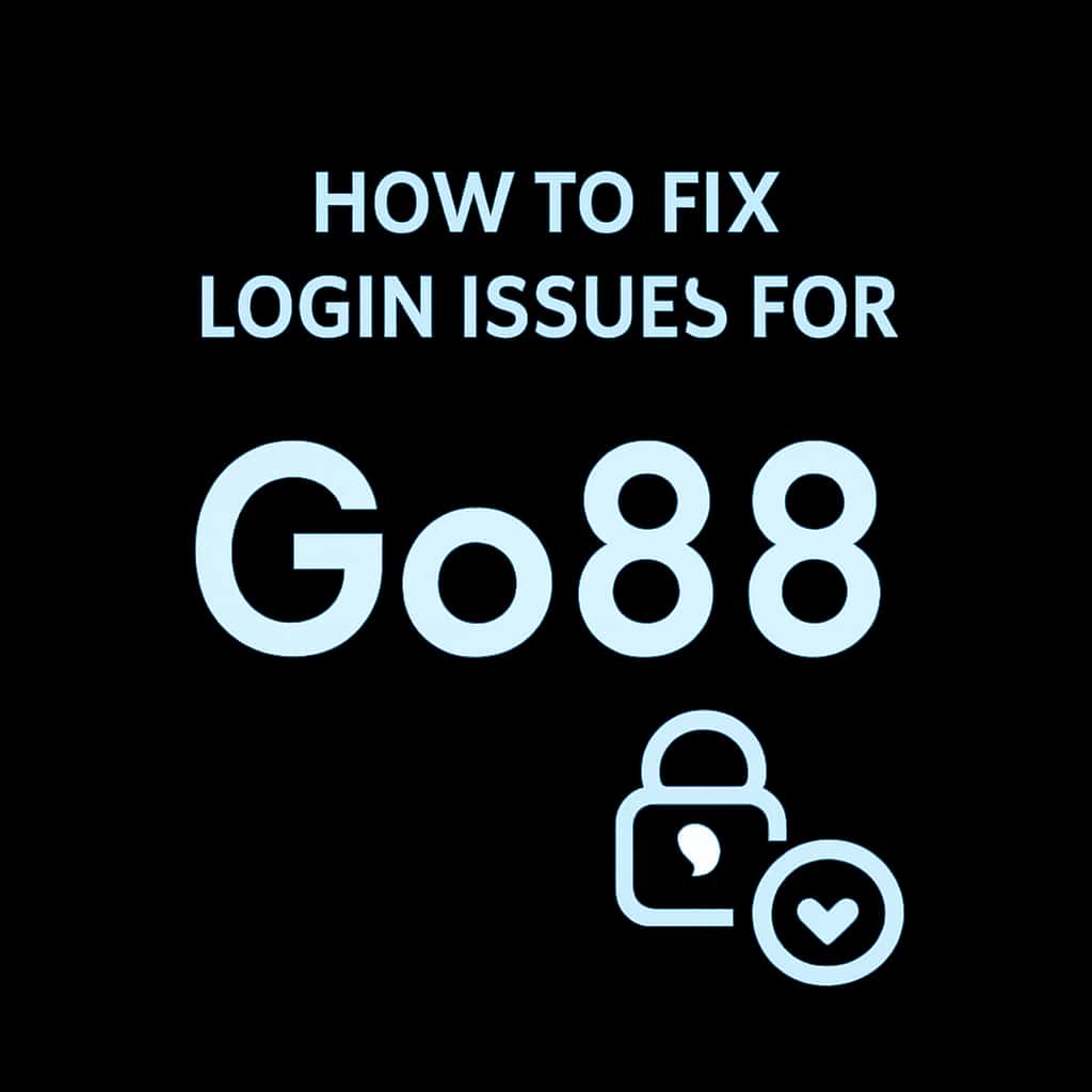 An icon representing login assistance for Go88.