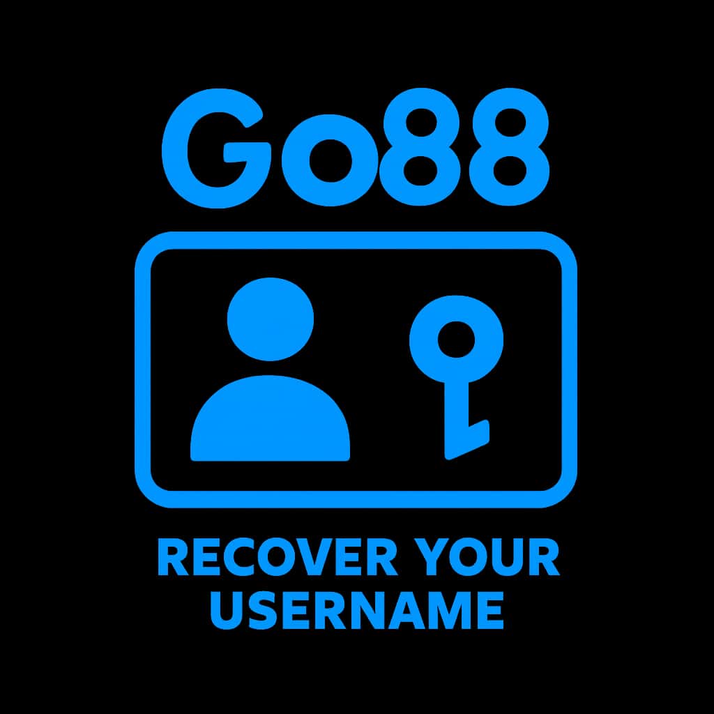 An icon representing the guide for recovering your Go88 username.